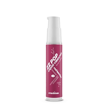 Vibrador Líquido Zz Pop com Aroma Frutos Vermelhos 10Ml Crushious - PR2010375698