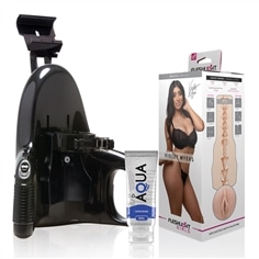 Fleshlight - Violet Myers Waifu + Lançamento Universal + Lubrificante Aqua Quality 50 Ml - PR2010382188