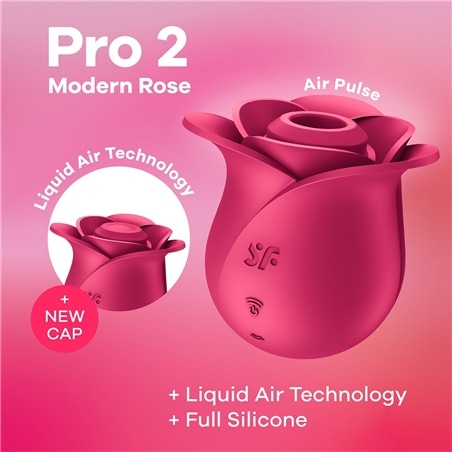 Pro 2 - Modern Rose - Air Pulse Vibrator #4 - PR2010384306