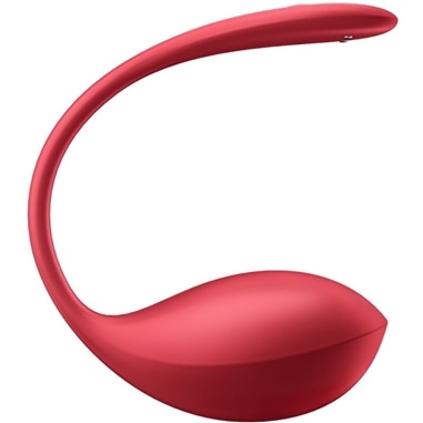 Satisfyer - Shiny Petal Estimulador de Controle Remoto G Point Vermelho Aplicativo Gratuito - PR2010382185