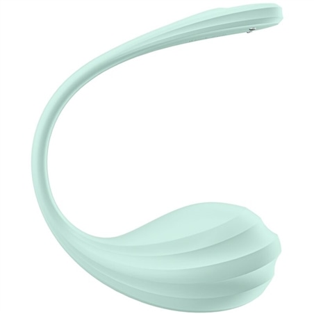 Satisfyer - Estimulador de Pétala Lisa G-Point Água Verde Aplicativo Gratuito #3 - PR2010383667