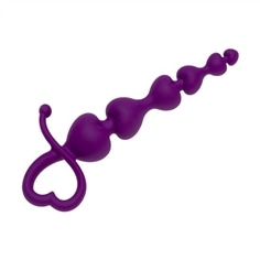 Tira de Pérolas Anais Em Forma de Coração Go Pearl Lovers Desire Roxo Alive - PR2010356001