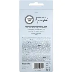 Mister Size - Preservativo Tamanho L 57 Mm 10 Unidades - PR2010356932 2