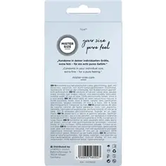 Mister Size - Preservativo Tamanho Xs 47 Mm - 10 UDS - PR2010357179 2