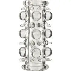 Manga Penis Silicone Sleeve Transparente Seven Creations - PR2010341584