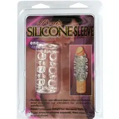 Manga Penis Silicone Sleeve Transparente Seven Creations - PR2010341584 2