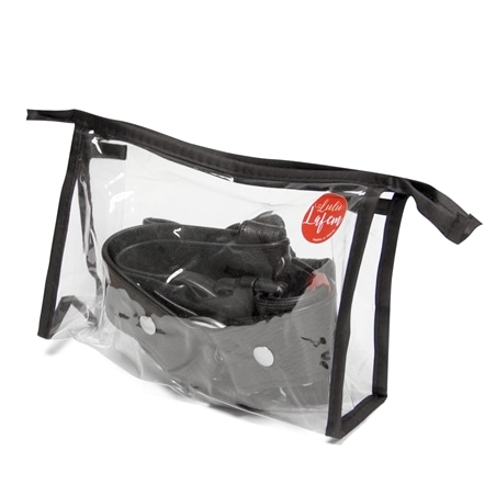 Arnês Artesanal Em Couro Preto 3 Cm/ M Lulú Lafem - PR2010385910