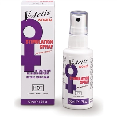 Spray Estimulante Feminino V-Activ 50ml - PR2010299954