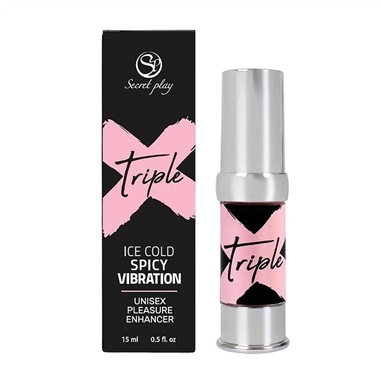 Gel Estimulante Triple X Unisexo Secret Play 15ml - PR2010347293
