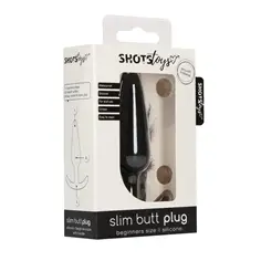 Plug Anal Slim Beginner Preto Shots Toys - PR2010359641 2