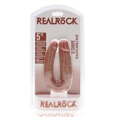 Dildo Duplo U Shaped Double Dildo 5 / 12,7 Cm Tan Realrock - PR2010387217 2