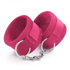 Algemas de Velcro Tough Love com Corrente de 40Cm Extra Crushious Rosa - PR2010377433 2