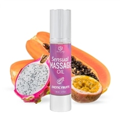 Óleo de Massagem Aroma Frutas Exóticas 50 Ml Secret Play - PR2010387533