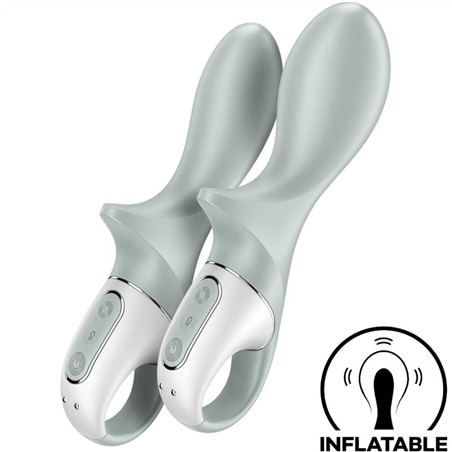 Satisfyer - Air Pump Booty 3 Vibrador Anal Inflável Greygreen - PR2010385847
