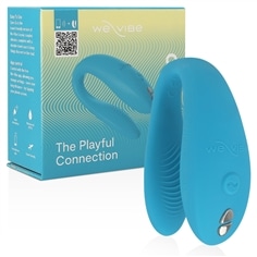 We-Vibe - Sync Go Estimulador Duplo Turquesa - PR2010384209