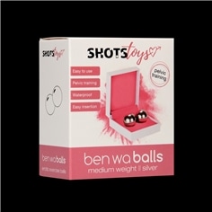 Bolas Vaginais Ben Wa Balls Medium Weight Prateadas - Prateado - PR2010311628 2