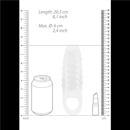 Manga com Extensão para o Pénis Sono Nº21 Transparente - TRANSPARENT #3 - PR2010340323