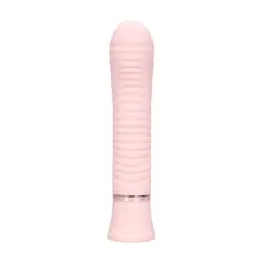 Divine - Vibrador Con Estrías para El Punto G - Rosa - PR2010387605