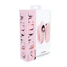 Vibrador de Casal com Comando Charme Vibe Rosa Loveline - PR2010387813 2