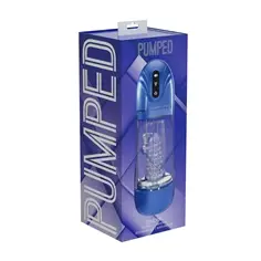 Bomba de Masturbação com Sucção e Vibração Sonicpull Multimedia Enhanced Metallic Blue Pumped - PR2010387772 2