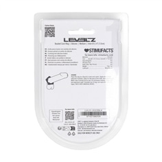 Anel para o Pénis com Pérolas M 35Mm Preto Levelz - PR2010313660