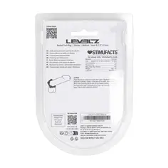 Anel para o Pénis com Pérolas M 35Mm Preto Levelz - PR2010313660