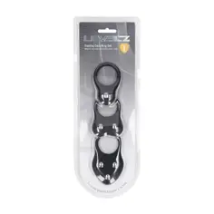 Conjunto de 3 Anéis Em Silicone para o Pénis com Pesos S/M/L Preto Levelz - PR2010387720 2