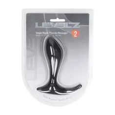 Estimulador de Próstata de Silicone com Ondulação Preto Levelz - PR2010387740 2