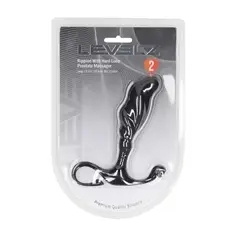 Estimulador de Próstata de Silicone Texturizado Rígido L Preto Levelz - PR2010387745 2
