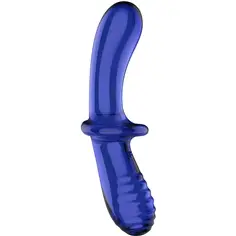 Double Crystal - Glass Dildo - Light Blue - PR2010383388 2