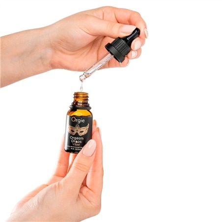 Gotas com Eefeito Vibratório Orgasm Drops Vibe 15Ml Orgie #3 - PR2010370296