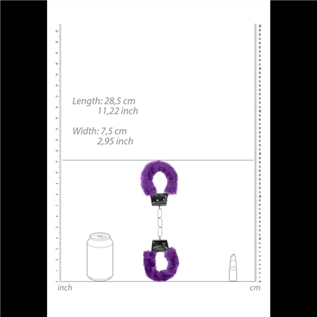 Algemas com Peluche Beginner's Furry Handcuffs Roxas #5 - PR2010314486