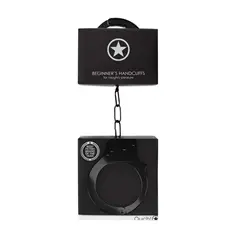 Algemas Em Metal Beginner's Handcuffs Pretas - Preto - PR2010320067 2