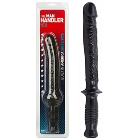 Dildo com Cabo Manhandler Preto - PR2010299377