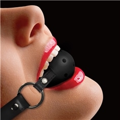 Mordaça Ouch! Ball Gag Preta - Preto - PR2010317990