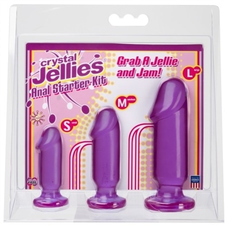 Kit de Plugs Anais Anal Starter Kit Roxo - Violet - PR2010323666