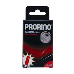 Cápsulas Estimulantes Prorino Libido Caps Para Mulher 2 Cáp - Vermelho - PR2010320985 2