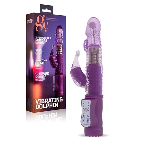 Vibrador Vibrating Dolphin Roxo - Roxo - PR2010343023