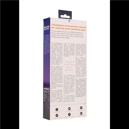 Vibrador Vibrating Dolphin Roxo - Roxo #2 - PR2010343023