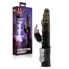 Vibrador Vibrating Rabbit Preto - Preto - PR2010343026 2