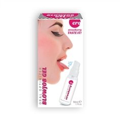 Gel Intímo Oral Optimizer Blowjob Gel Sabor Morango 50ml - PR2010343502 2