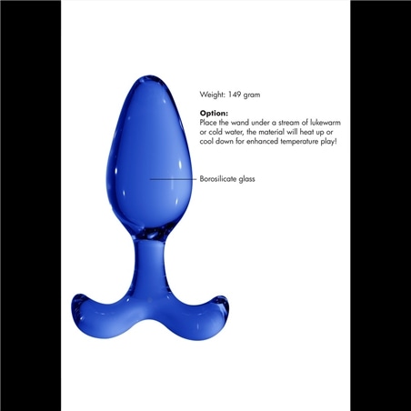 Plug Em Vidro Expert Chrystalino Azul #6 - PR2010346322