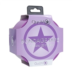 Fita Bondage Pvc Non-Stick 20 M Roxo Ouch! - PR2010387891