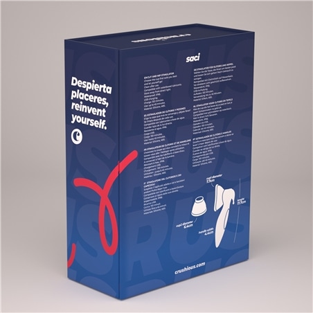 Saci Estimulador de Clitóris e Mamilos com Sucção Crushious #1 - PR2010387883