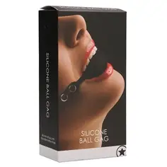 Mordaça Ouch! Silicone Ball Gag Preta - Preto - PR2010345410 2