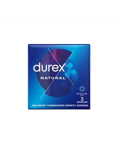 Preservativos Durex Natural Comfort 3 Unidades - PR2010308213