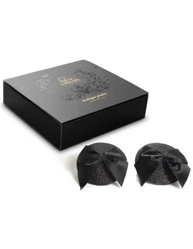 Tapa Mamilos Burlesque Pasties Glitter & Satin Bow Bijoux I - PR2010324338