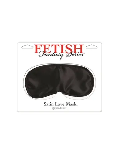Venda Satin Love Mask Fetish Fantasy Series Preta - PR2010311915
