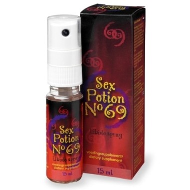 Spray Estimulante Sex Potion Nº 69 - 15ml - PR2010319722
