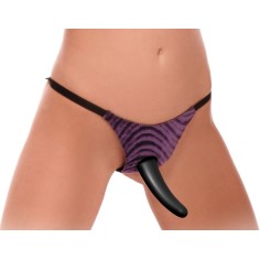 Strap-On Com Vibração Vibrating Strap-On For Him Fetish Fan - Roxo - PR2010311424